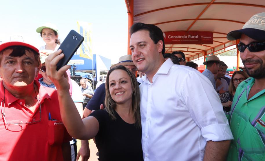 Governador Carlos Massa Ratinho Júnior visita estandes do Show Rural - Cascavel, 07/02/2019 - Foto: Rodrigo Félix Leal/ANPr
