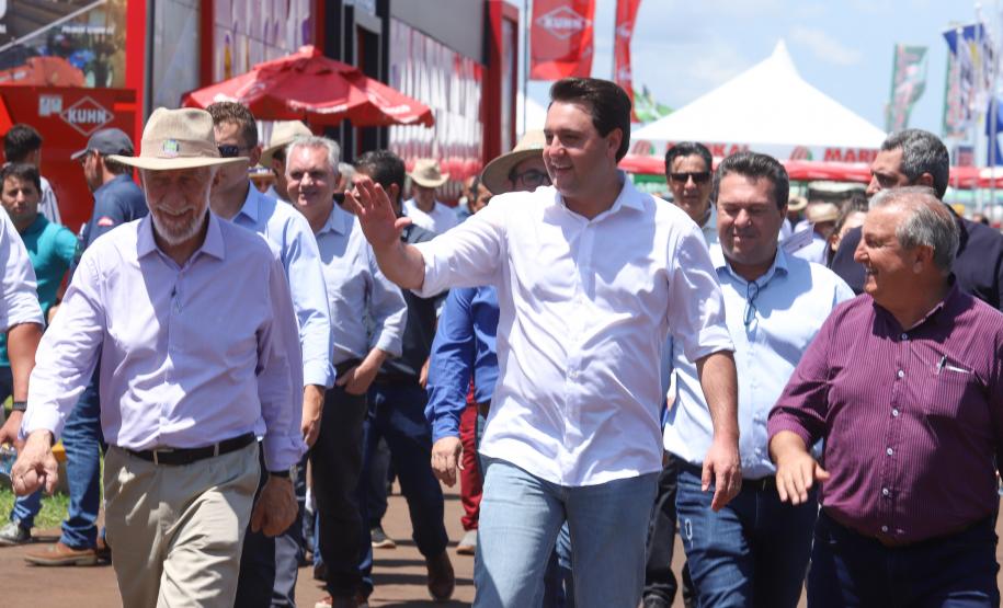 Governador Carlos Massa Ratinho Júnior visita estandes do Show Rural - Cascavel, 07/02/2019 - Foto: Rodrigo Félix Leal/ANPr