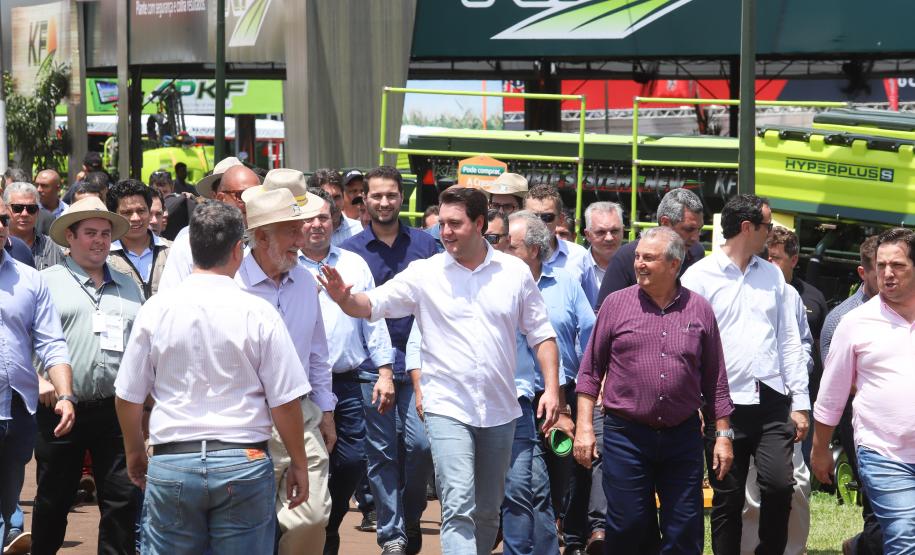 Governador Carlos Massa Ratinho Júnior visita estandes do Show Rural - Cascavel, 07/02/2019 - Foto: Rodrigo Félix Leal/ANPr
