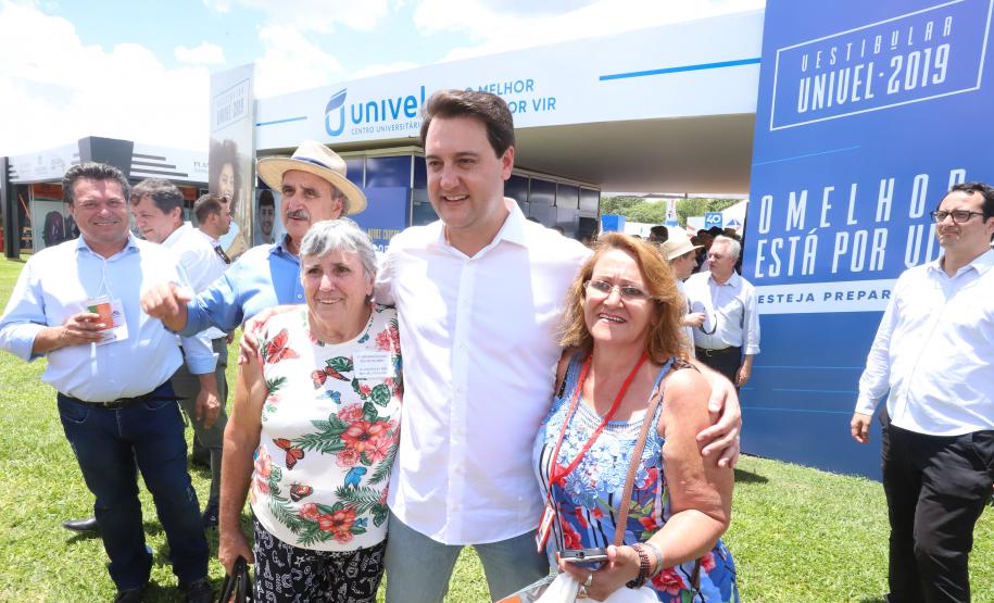 Governador Carlos Massa Ratinho Júnior visita estandes do Show Rural - Cascavel, 07/02/2019 - Foto: Rodrigo Félix Leal/ANPr