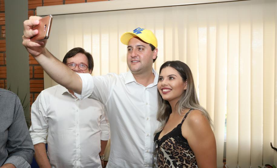 Governador Carlos Massa Ratinho Júnior visita estandes do Show Rural - Cascavel, 07/02/2019 - Foto: Rodrigo Félix Leal/ANPr