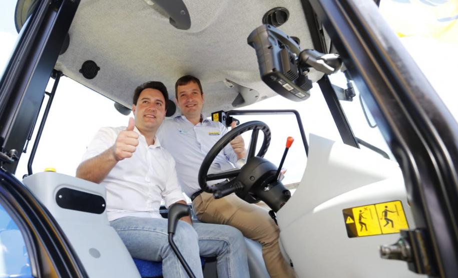 Governador Carlos Massa Ratinho Júnior visita estandes do Show Rural  -  Cascavel, 07/02/2019  -  Foto: Arnaldo Alves/ANPr