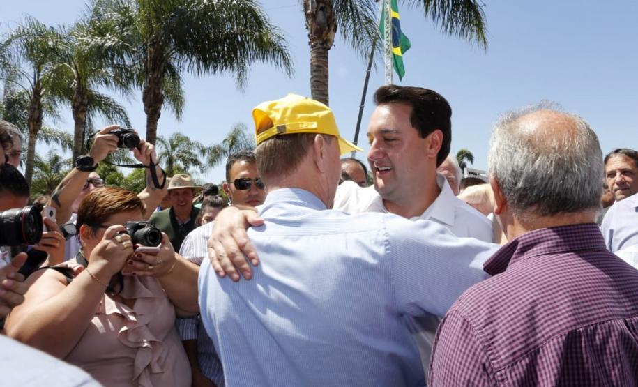 Governador Carlos Massa Ratinho Júnior visita estandes do Show Rural  -  Cascavel, 07/02/2019  -  Foto: Arnaldo Alves/ANPr