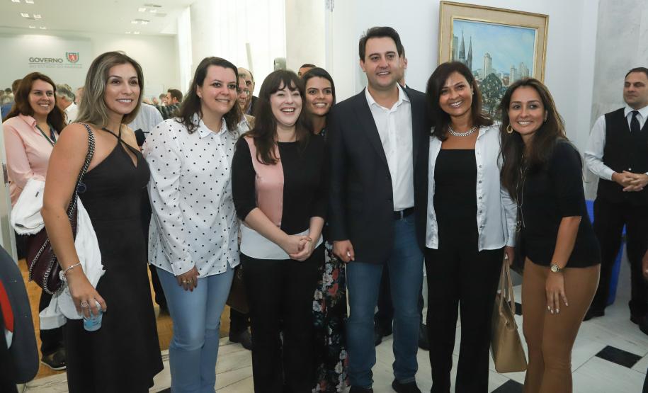 Governador Carlos Massa Ratinho Júnior dá posse ao secretário de Estado da Infrestrurura e Logística, Sandro Alex, e ao diretor do Departamento de Estradas e Rodagem (DER), João Alfredo zampieri - Curitiba, 13/02/2019 - Foto: Rodrigo Félix Leal/ANPr