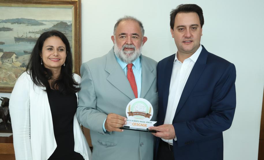 Governador Carlos Massa Ratinho Júnior recebe comitiva do Governo do Paraguai  -  Curitiba, 14/02/2019  -  Foto: Rodrigo Félix Leal/ANPr