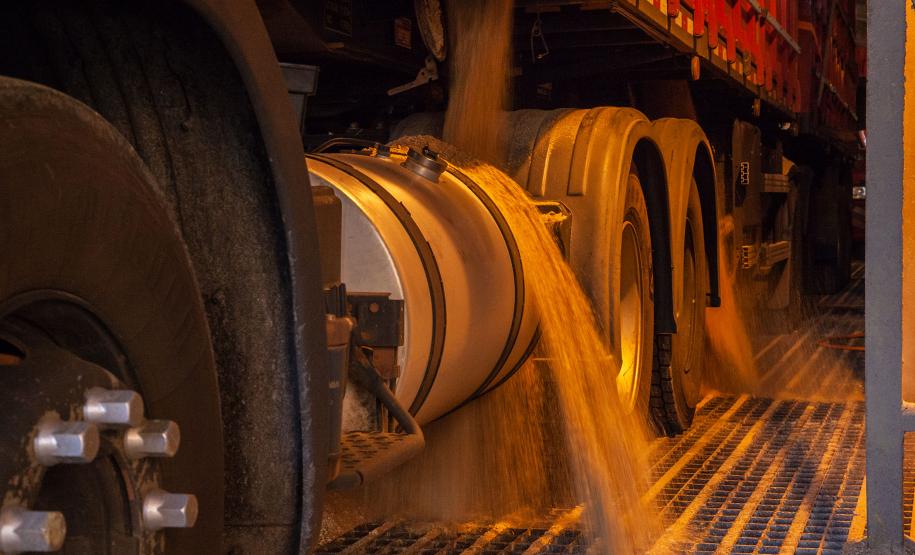 Os Portos do Paraná se preparam para um ritmo mais intenso no escoamento dos grãos destinados para exportação, com a chegada da safra 2018/19, que vem do interior do Estado e dos estados do Sudeste e Centro-Oeste do país.  -  Paranaguá, 27/02/2019   - Foto: Carlos Neves/APPA