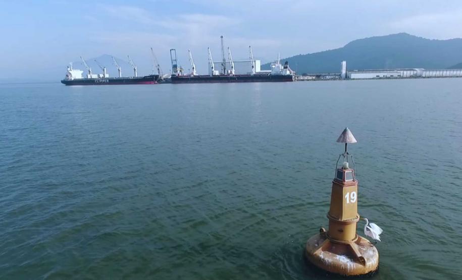 Nos primeiros dois meses de 2019, os Portos do Paraná movimentaram mais de 7,2 milhões de toneladas de carga. Destaque para o aumento de 180% da movimentação por Antonina. Foto: Divulgação/APPA