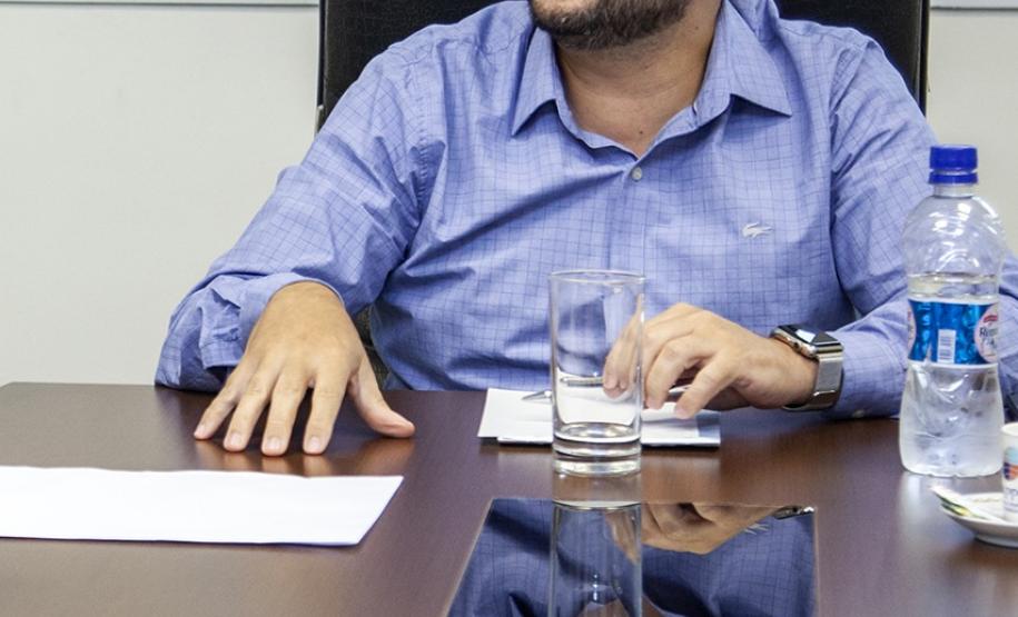 O Porto de Paranaguá comemora seu 84º aniversário no próximo domingo (17), mantendo o desempenho que o coloca entre os portos mais importantes da América Latina e o segundo maior porto do Brasil. Na foto, Luiz Fernando Garcia, diretor-presidente da Administração dos Portos de Paranaguá e Antonina ( APPA)  -  Paranaguá, 15/03/2019  -  Foto:  Claudio Neves/APPA