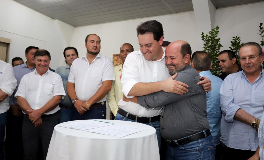 Governador Carlos Massa Ratinho Junior visita a Expo Umuarama e anuncia recursos para investimentos em infraestrutura e melhoria urbana no município. -  Umuarama, 15/03/2019  -  Foto: José Fernando Ogura/ANPr