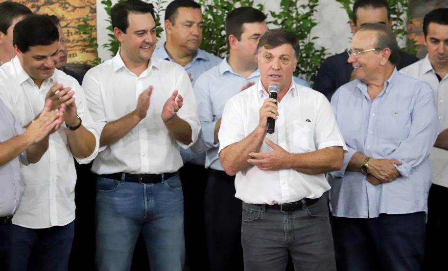 Governador Carlos Massa Ratinho Junior visita a Expo Umuarama e anuncia recursos para investimentos em infraestrutura e melhoria urbana no município. -  Umuarama, 15/03/2019  -  Foto: José Fernando Ogura/ANPr