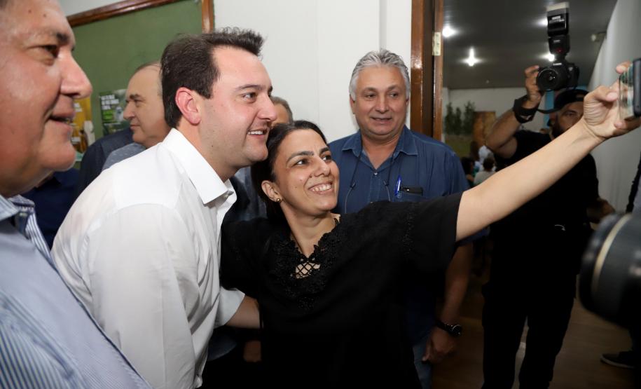 Governador Carlos Massa Ratinho Junior visita a Expo Umuarama e anuncia recursos para investimentos em infraestrutura e melhoria urbana no município. -  Umuarama, 15/03/2019  -  Foto: José Fernando Ogura/ANPr