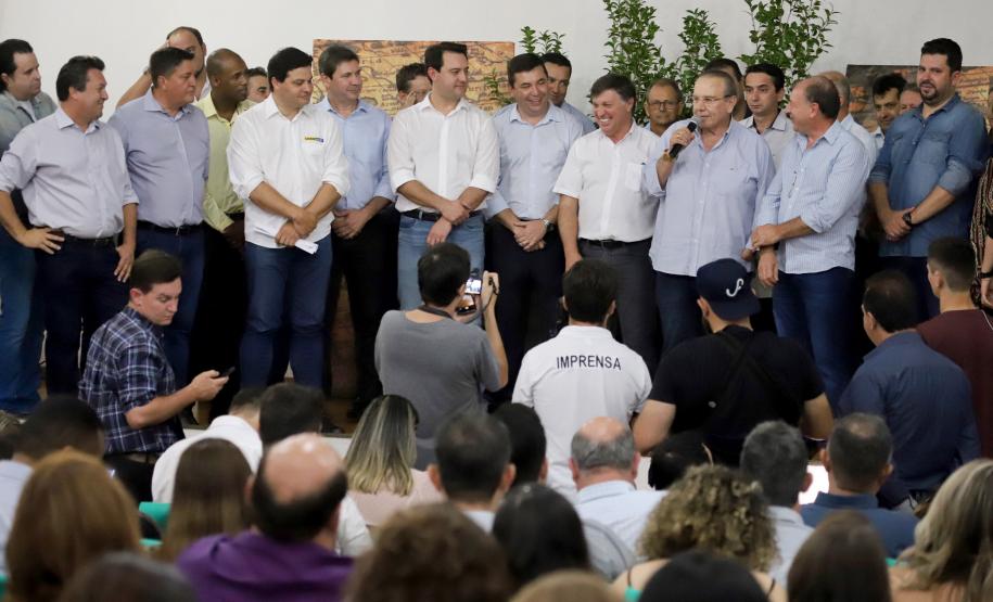 Governador Carlos Massa Ratinho Junior visita a Expo Umuarama e anuncia recursos para investimentos em infraestrutura e melhoria urbana no município. -  Umuarama, 15/03/2019  -  Foto: José Fernando Ogura/ANPr