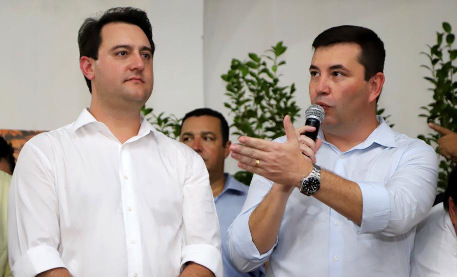 Governador Carlos Massa Ratinho Junior visita a Expo Umuarama e anuncia recursos para investimentos em infraestrutura e melhoria urbana no município. -  Umuarama, 15/03/2019  -  Foto: José Fernando Ogura/ANPr