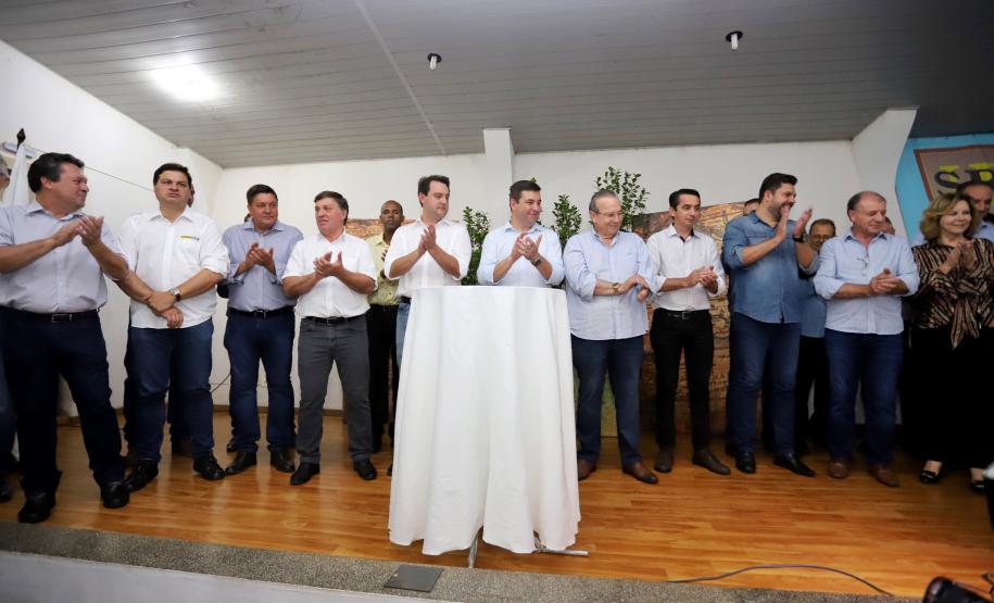 Governador Carlos Massa Ratinho Junior visita a Expo Umuarama e anuncia recursos para investimentos em infraestrutura e melhoria urbana no município. -  Umuarama, 15/03/2019  -  Foto: José Fernando Ogura/ANPr