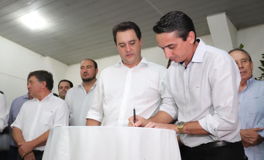 Governador Carlos Massa Ratinho Junior visita a Expo Umuarama e anuncia recursos para investimentos em infraestrutura e melhoria urbana no município. -  Umuarama, 15/03/2019  -  Foto: José Fernando Ogura/ANPr