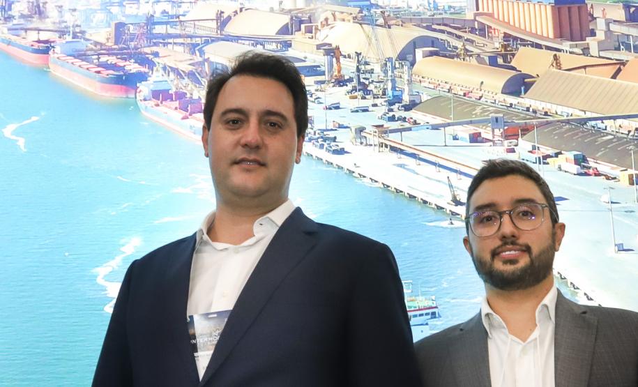 O governador Carlos Massa Ratinho Júnior esteve nesta terça-feira (19) na Intermodal South America 2019, maior feira do setor de logística e comércio exterior da América Latina, onde o Estado está presente com um estande dos Portos do Paraná.  -  São Paulo, 19/03/2019  -  Foto: Rodrigo Félix Leal/ANPr