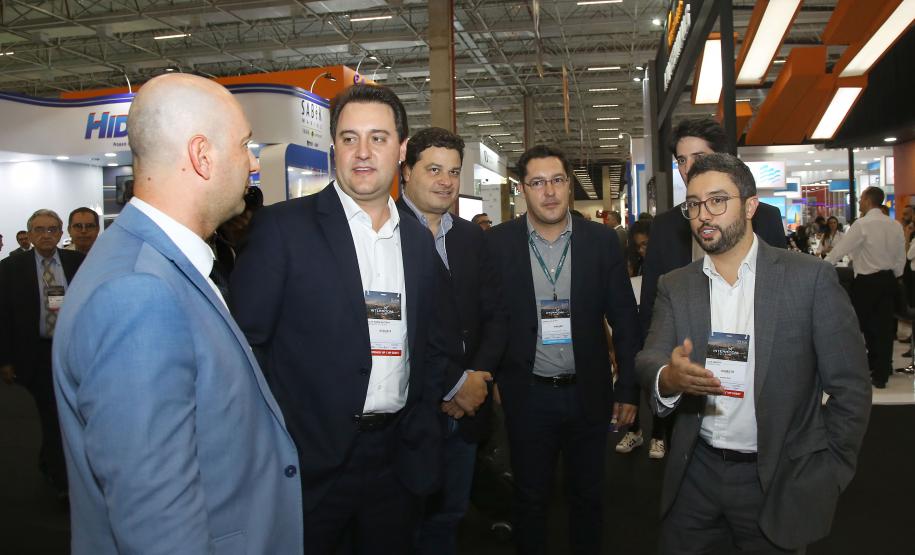 Governador Carlos Massa Ratinho Junior visita feira Intermodal em São Paulo. São Paulo,19/03/2019 -   Foto:Jaelson Lucas / ANPr