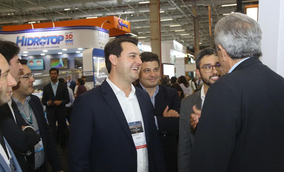 Governador Carlos Massa Ratinho Junior visita feira Intermodal em São Paulo. São Paulo,19/03/2019 -   Foto:Jaelson Lucas / ANPr