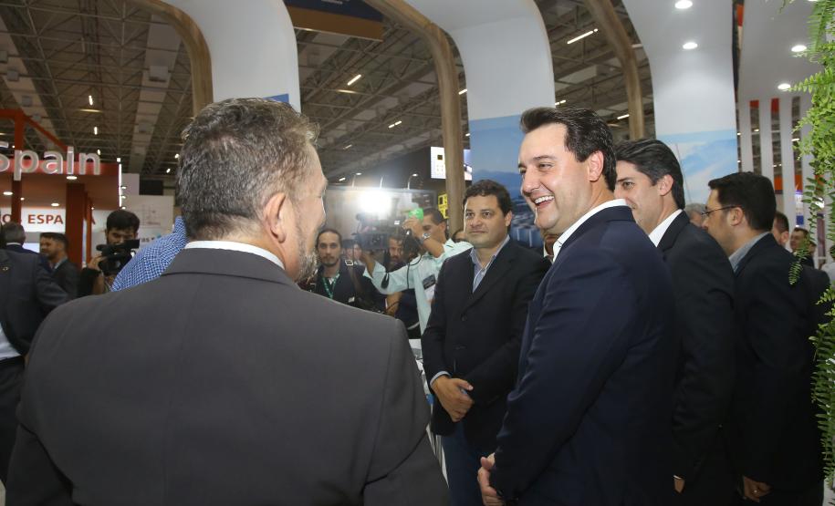 Governador Carlos Massa Ratinho Junior visita feira Intermodal em São Paulo. São Paulo,19/03/2019 -   Foto:Jaelson Lucas / ANPr