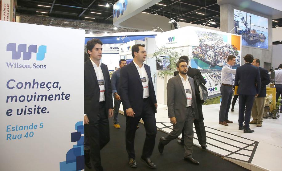 Governador Carlos Massa Ratinho Junior visita feira Intermodal em São Paulo. São Paulo,19/03/2019 -   Foto:Jaelson Lucas / ANPr