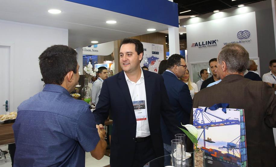 Governador Carlos Massa Ratinho Junior visita feira Intermodal em São Paulo. São Paulo,19/03/2019 -   Foto:Jaelson Lucas / ANPr