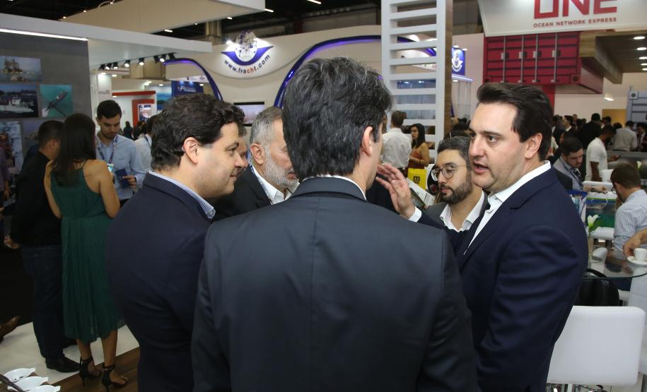 Governador Carlos Massa Ratinho Junior visita feira Intermodal em São Paulo. São Paulo,19/03/2019 -   Foto:Jaelson Lucas / ANPr