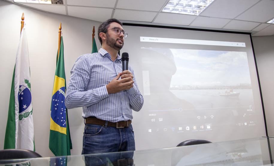 Os Portos do Paraná receberam nesta sexta-feira (29) os participantes do II Fórum Acidentes e Fatos da Navegação e a Cobertura P&I, que reúne a comunidade portuária para discutir questões de segurança na navegação, importância da prevenção e ações de resposta a emergências. Foto: Claudio Neves/APPA