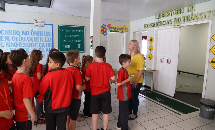 Escola de trânsito do DER. Foto: Gilson Abreu/ANPr