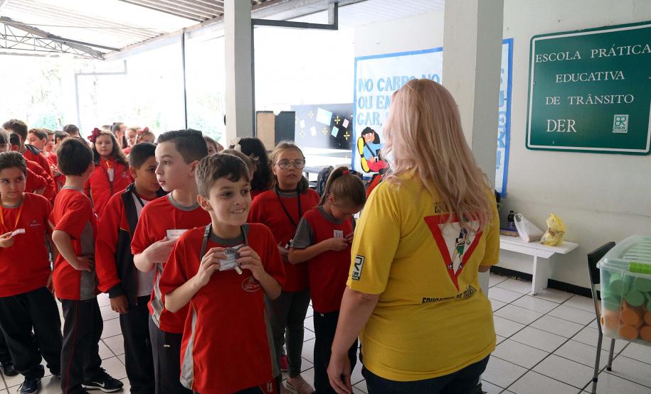 Escola de trânsito do DER. Foto: Gilson Abreu/ANPr