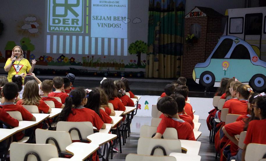 Escola de trânsito do DER. Foto: Gilson Abreu/ANPr