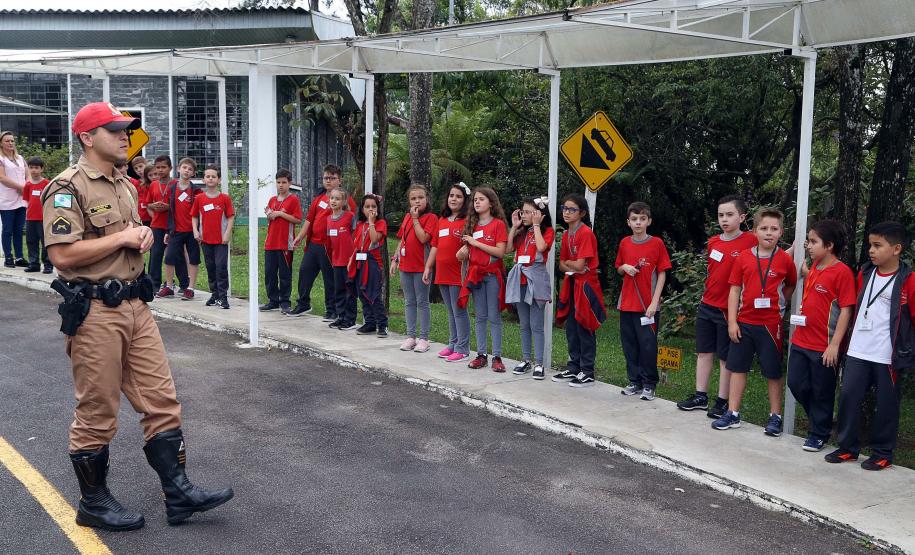 Escola de trânsito do DER. Foto: Gilson Abreu/ANPr