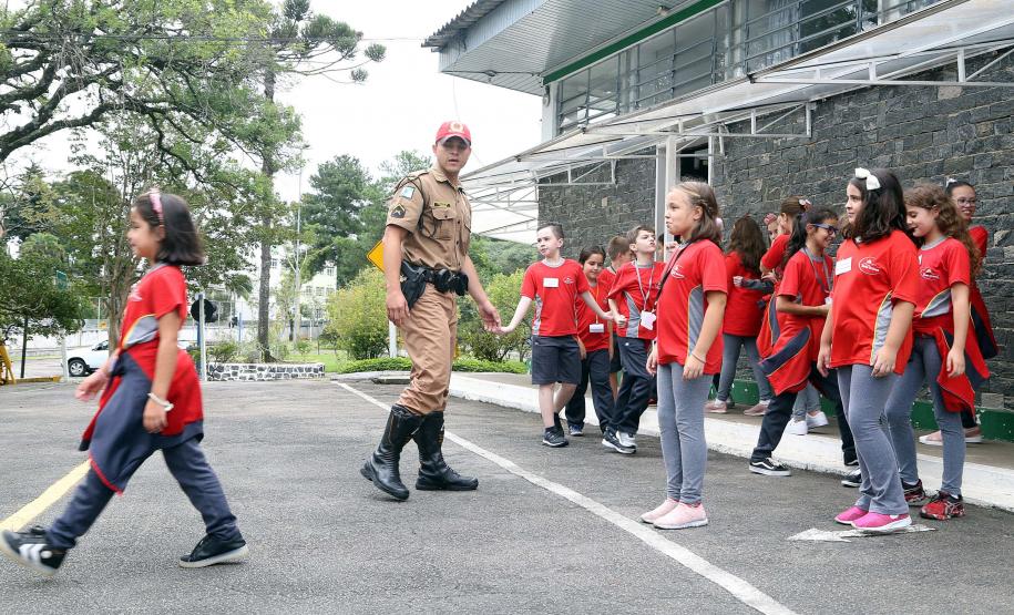 Escola de trânsito do DER. Foto: Gilson Abreu/ANPr