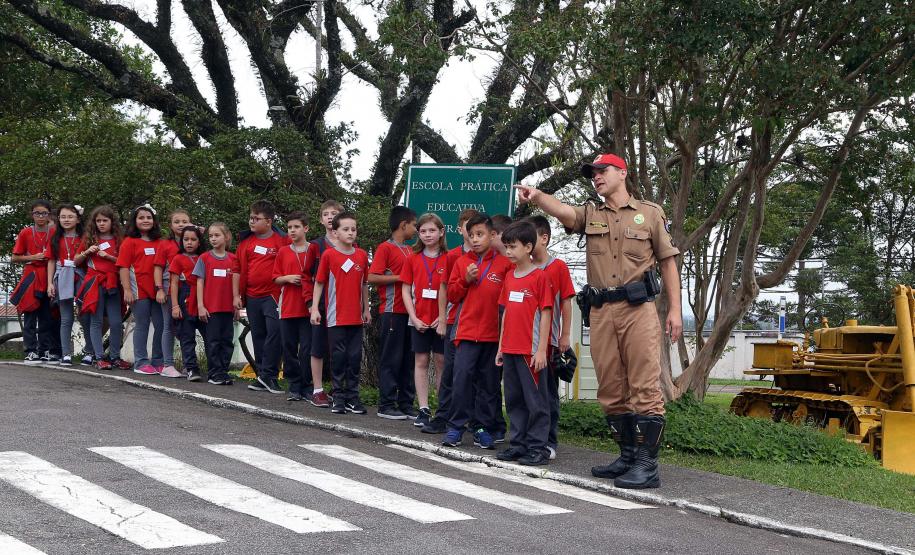 Escola de trânsito do DER. Foto: Gilson Abreu/ANPr