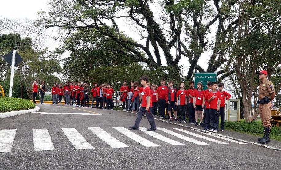 Escola de trânsito do DER. Foto: Gilson Abreu/ANPr