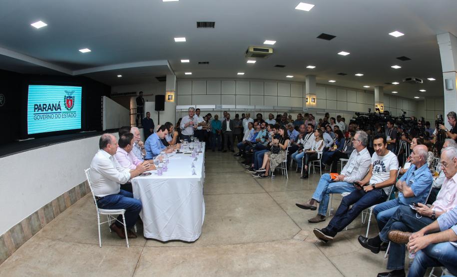 O governador Carlos Massa Ratinho Junior  participa da Expolondrina nesta quarta-feira (10).  Londrina, 10/04/2019 -  Foto: Geraldo Bubniak/ANPr
