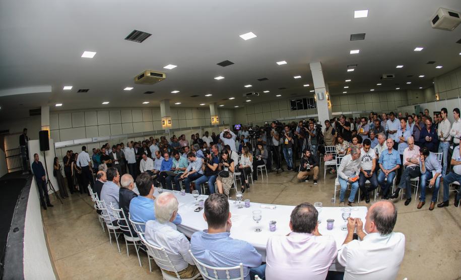 O governador Carlos Massa Ratinho Junior  participa da Expolondrina nesta quarta-feira (10).  Londrina, 10/04/2019 -  Foto: Geraldo Bubniak/ANPr