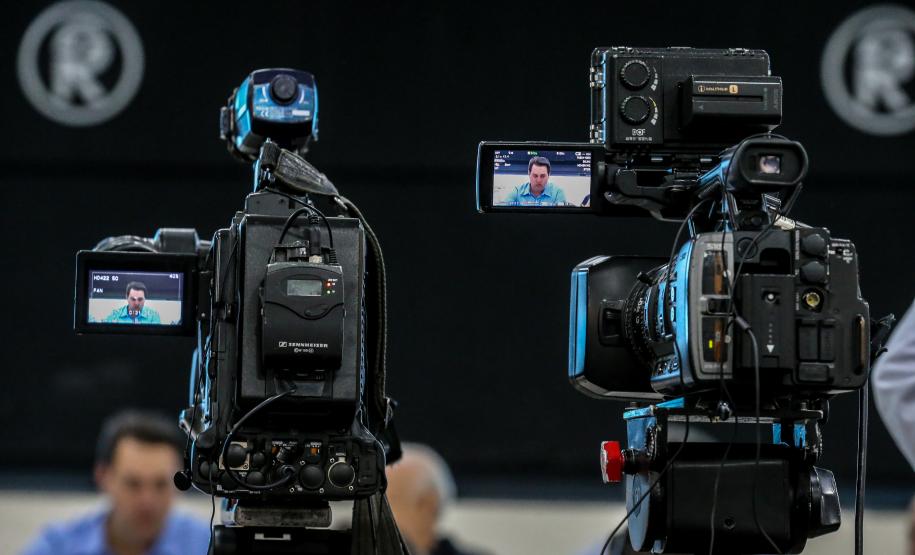 O governador Carlos Massa Ratinho Junior  participa da Expolondrina nesta quarta-feira (10).  Londrina, 10/04/2019 -  Foto: Geraldo Bubniak/ANPr