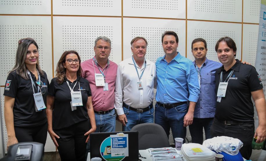 O governador Carlos Massa Ratinho Junior  participa de coletiva na Expolondrina nesta quarta-feira (10).  Londrina, 10/04/2019 -  Foto: Geraldo Bubniak/ANPr