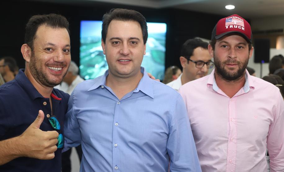 O governador Carlos Massa Ratinho Junior  participa de coletiva na Expolondrina nesta quarta-feira (10).  Londrina, 10/04/2019 -  Foto: Rodrigo Félix Leal/ANPr