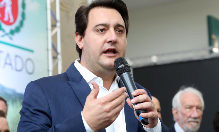 O governador Carlos Massa Ratinho Junior lançou o Programa de Revitalização das Estradas, que vai beneficiar todas as regiões do Paraná.
Foto Gilson Abreu/ANPr