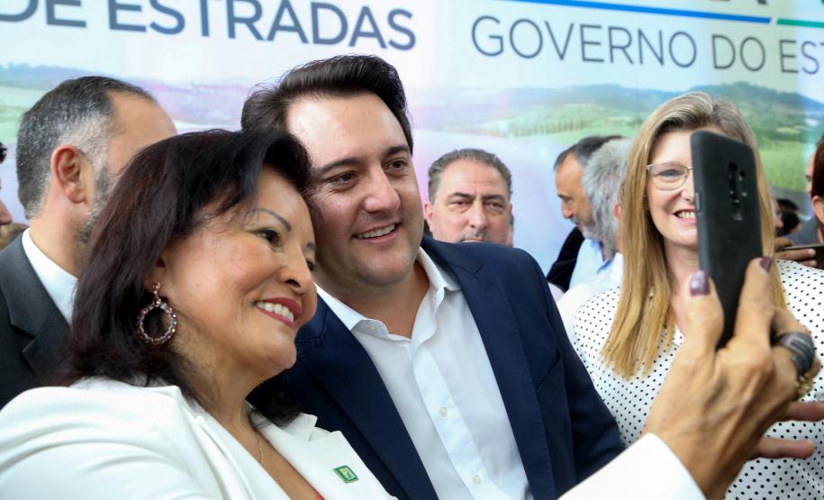 O governador Carlos Massa Ratinho Junior lançou o Programa de Revitalização das Estradas, que vai beneficiar todas as regiões do Paraná.
Foto Gilson Abreu/ANPr