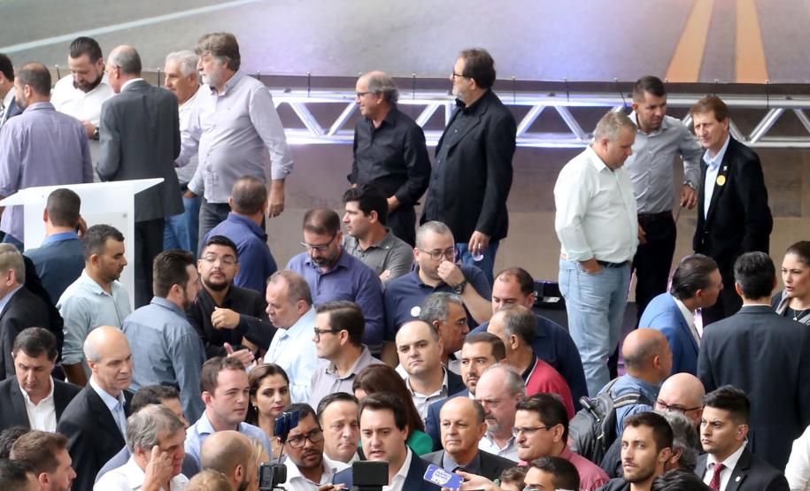 O governador Carlos Massa Ratinho Junior lançou o Programa de Revitalização das Estradas, que vai beneficiar todas as regiões do Paraná.
Foto Gilson Abreu/ANPr