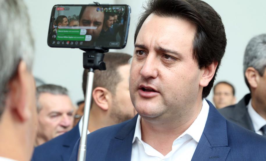 O governador Carlos Massa Ratinho Junior lançou o Programa de Revitalização das Estradas, que vai beneficiar todas as regiões do Paraná.
Foto Gilson Abreu/ANPr