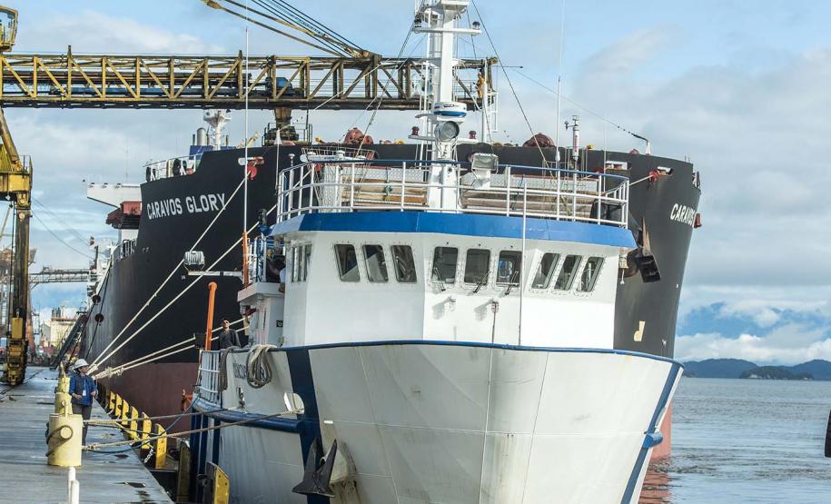 Durante todo o mês de junho, o Porto de Paranaguá vai receber o navio de ensino Ciências do Mar I, da Universidade Federal do Rio Grande do Sul. A embarcação está a serviço dos cursos de Ciências do Mar da Região Sul do Brasil e atenderá alunos do Centro de Estudos do Mar, da Universidade Federal do Paraná (UFPR), e da Universidade Estadual do Oeste do Paraná (Unioeste). Foto: Claudio Neves/APPA