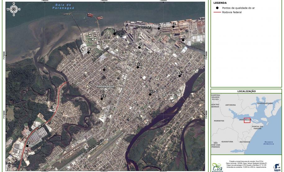 Nesta quarta-feira (5), Dia Internacional do Meio Ambiente, a equipe dos Portos do Paraná promove uma palestra sobre Emissões Atmosférica para os alunos do curso de Técnico de Meio Ambiente do Centro Estadual de Educação Profissional Dr. Brasílio Machado, em Antonina. - Foto: Divulgação APPA