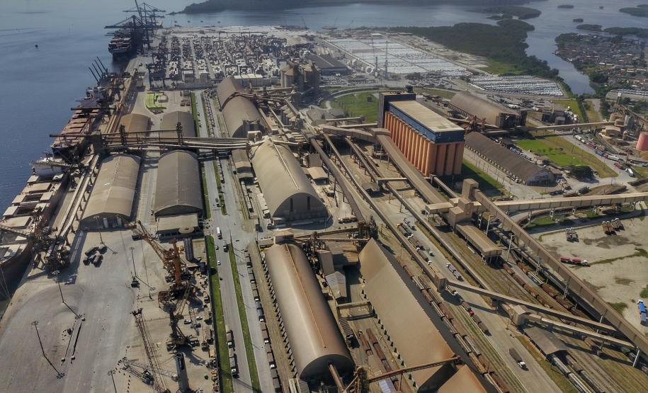 04/2019 - Porto de Paranaguá. Foto: José Fernando Ogura/ANPr