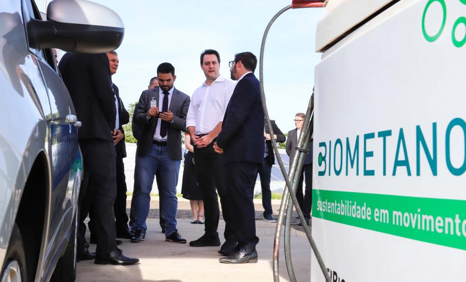 Governador carlos Massa Ratinho Junior durante encontro com o diretor - geral brasileiro da Itaipu Binacional, general Joaquin Silva e Luna - Foz do Iguaçu, 12/06/2019 - Foto: Rodrigo Félix Leal/ANPr