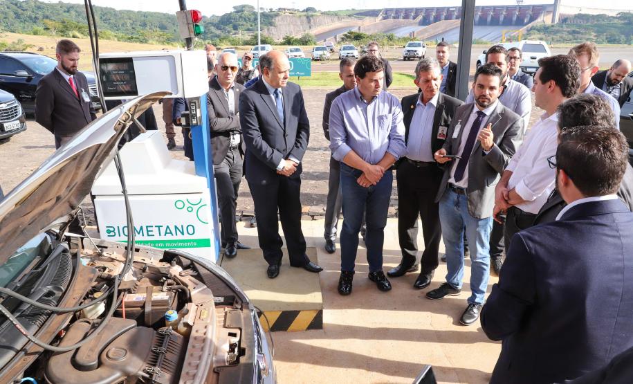Governador carlos Massa Ratinho Junior durante encontro com o diretor - geral brasileiro da Itaipu Binacional, general Joaquin Silva e Luna - Foz do Iguaçu, 12/06/2019 - Foto: Rodrigo Félix Leal/ANPr