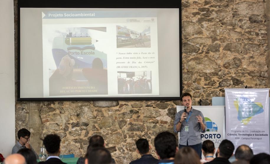 Monitoramento ambiental portuário é tema de debate em Paranaguá. Foto: Claudio Neves/APPA