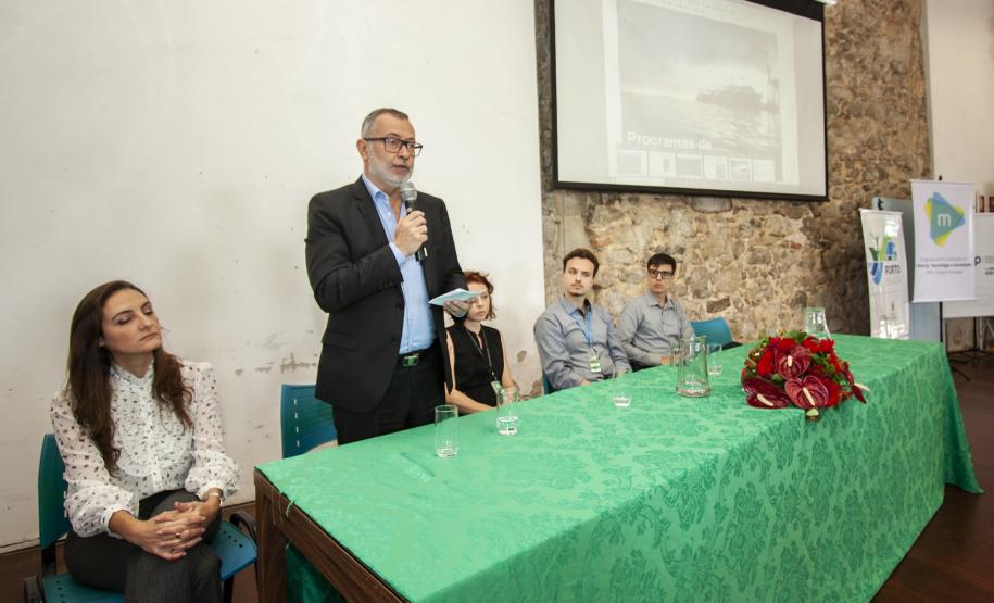 Monitoramento ambiental portuário é tema de debate em Paranaguá. Foto: Claudio Neves/APPA